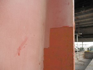 38年経過した塗膜は表層下も健全性を維持(無補修)